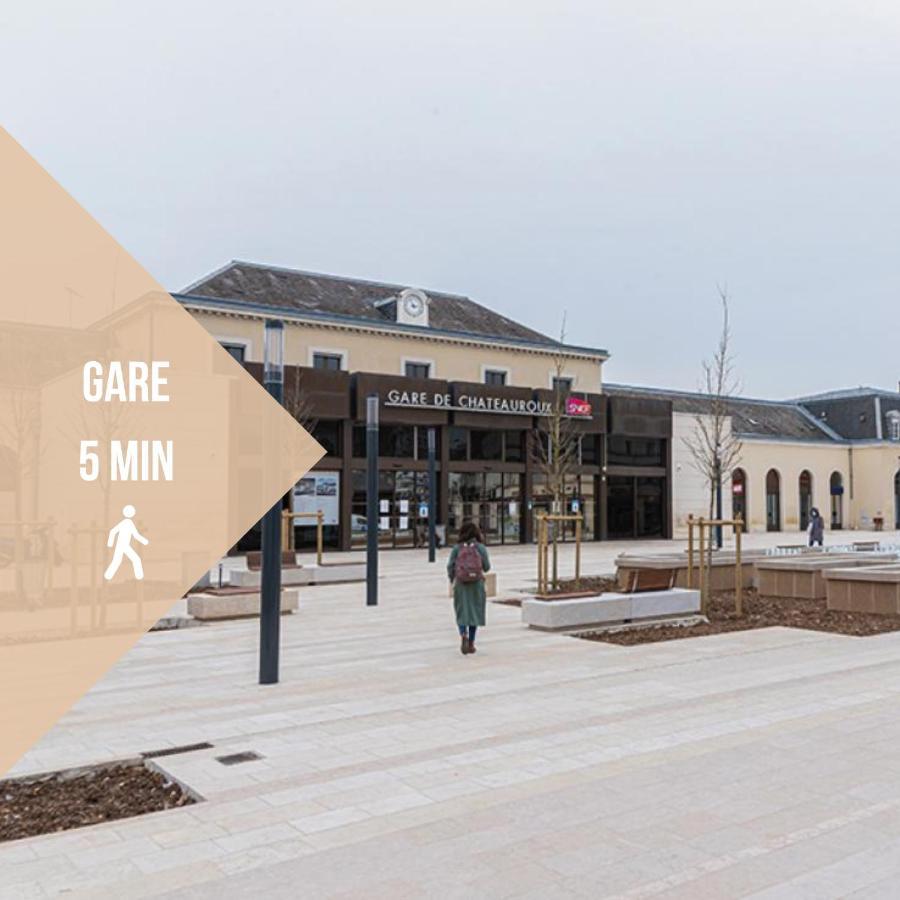 Le Dolce Vita - Proche Gare - Spacieux Châteauroux Dış mekan fotoğraf